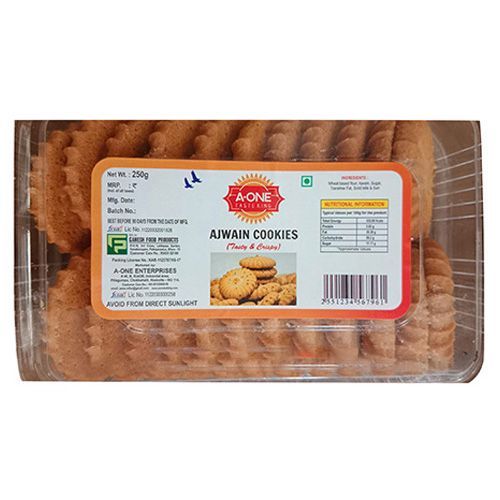 A-One Biscuit - Ajwain, 250g