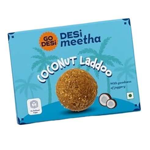 Go Desi (Rs. 5) Coconut Ladoo, 1pc