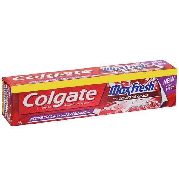 Colgate Maxfresh Spicy Fresh Red Gel Toothpaste, 70g
