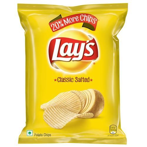 Lays (Rs.10) Potato Chips - Classic Salted, 18.5g